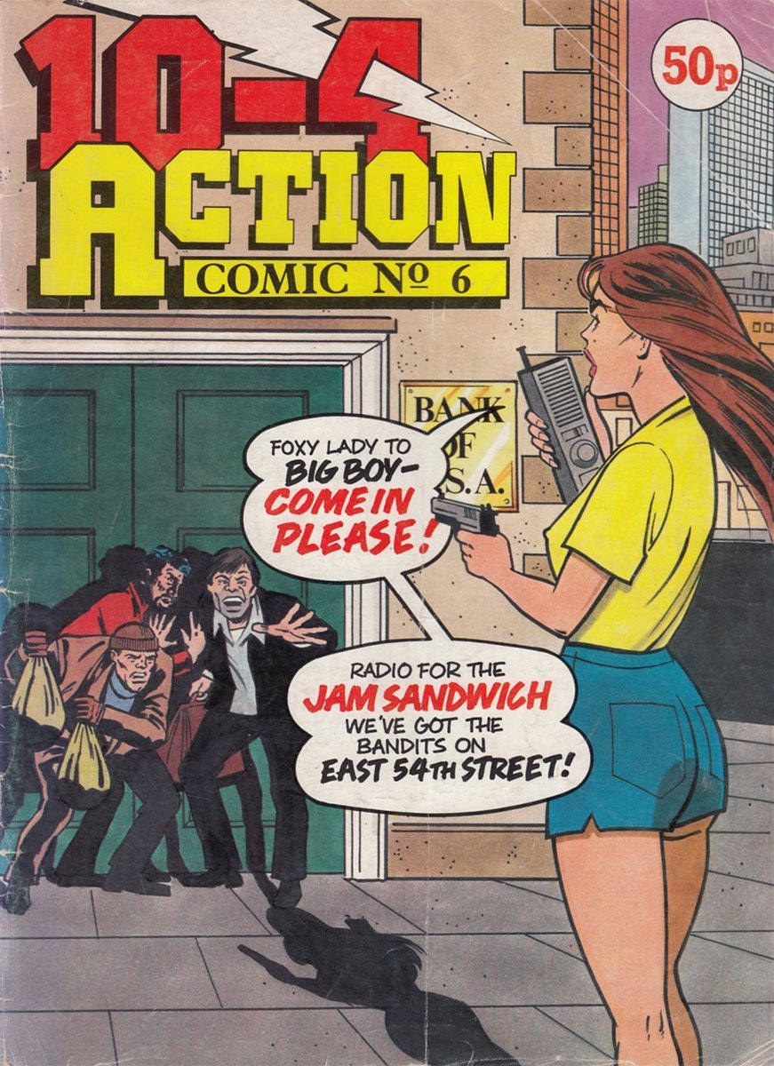 10-4 Action #6 comic cover