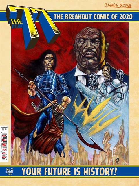 The77 Comic #3 comic cover