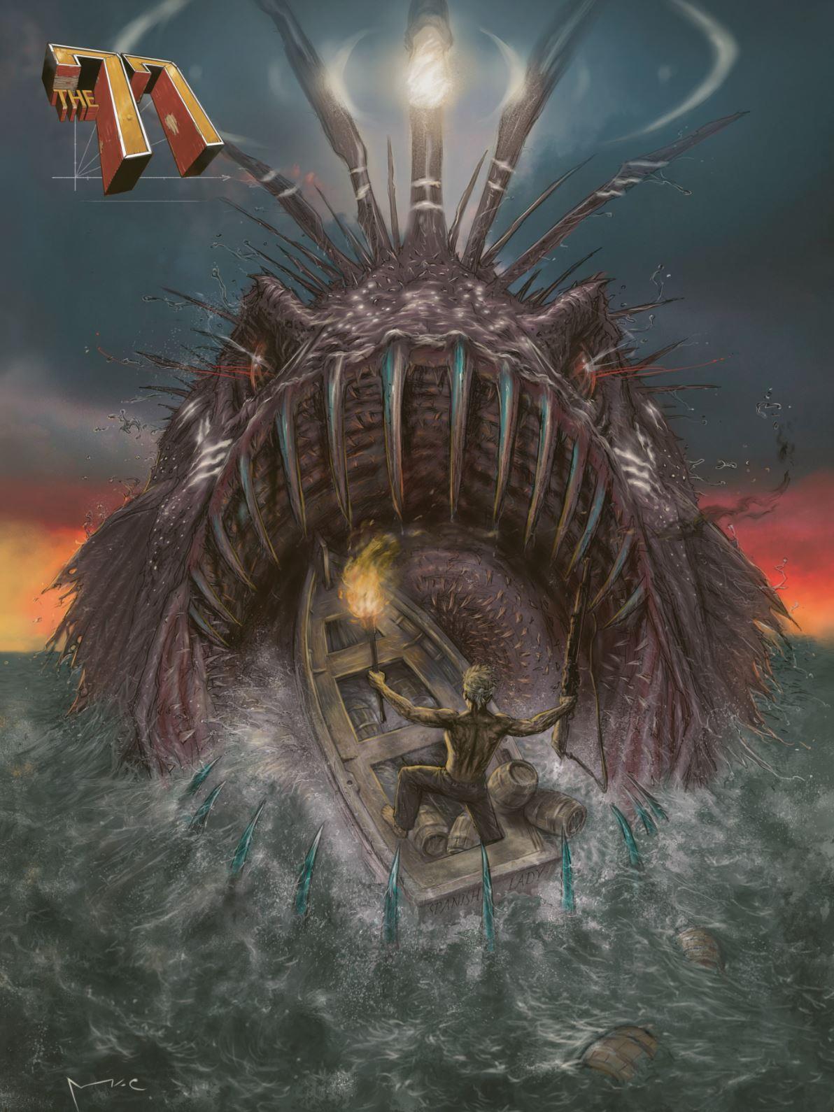 The77 Comic #5 variant A comic cover