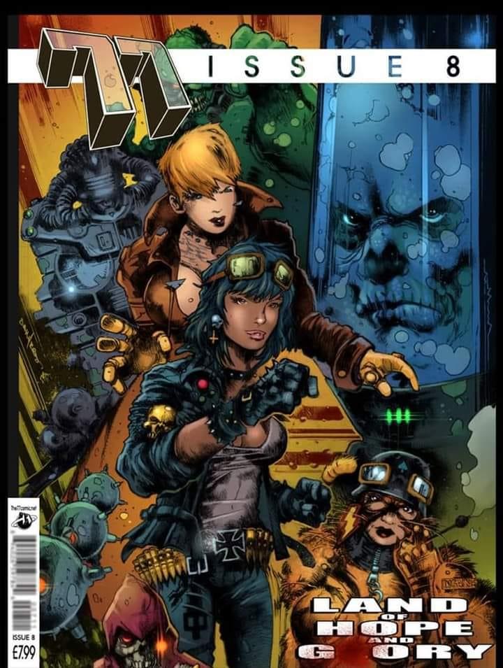 The77 Comic #8 comic cover