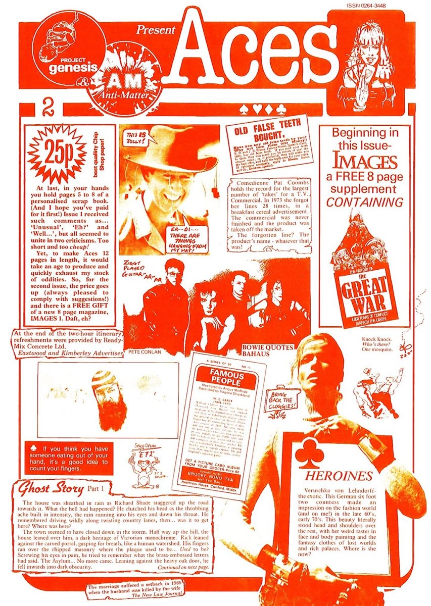 Aces fanzine #2 comic cover