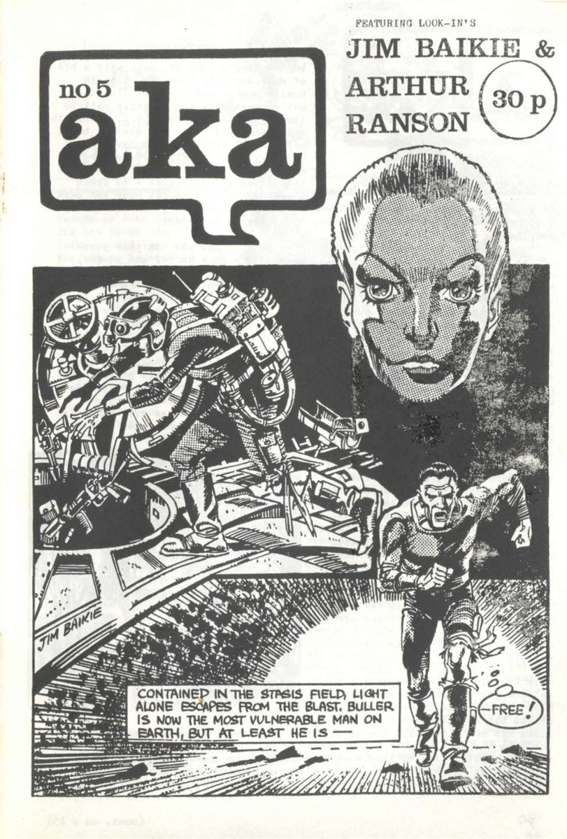 AKA fanzine #4 comic cover