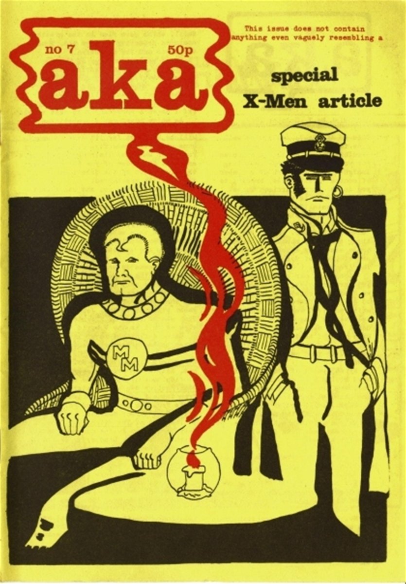AKA fanzine #7 comic cover