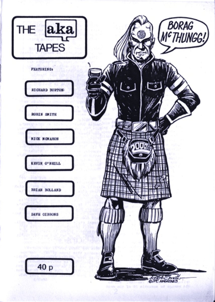 AKA fanzine #8 comic cover