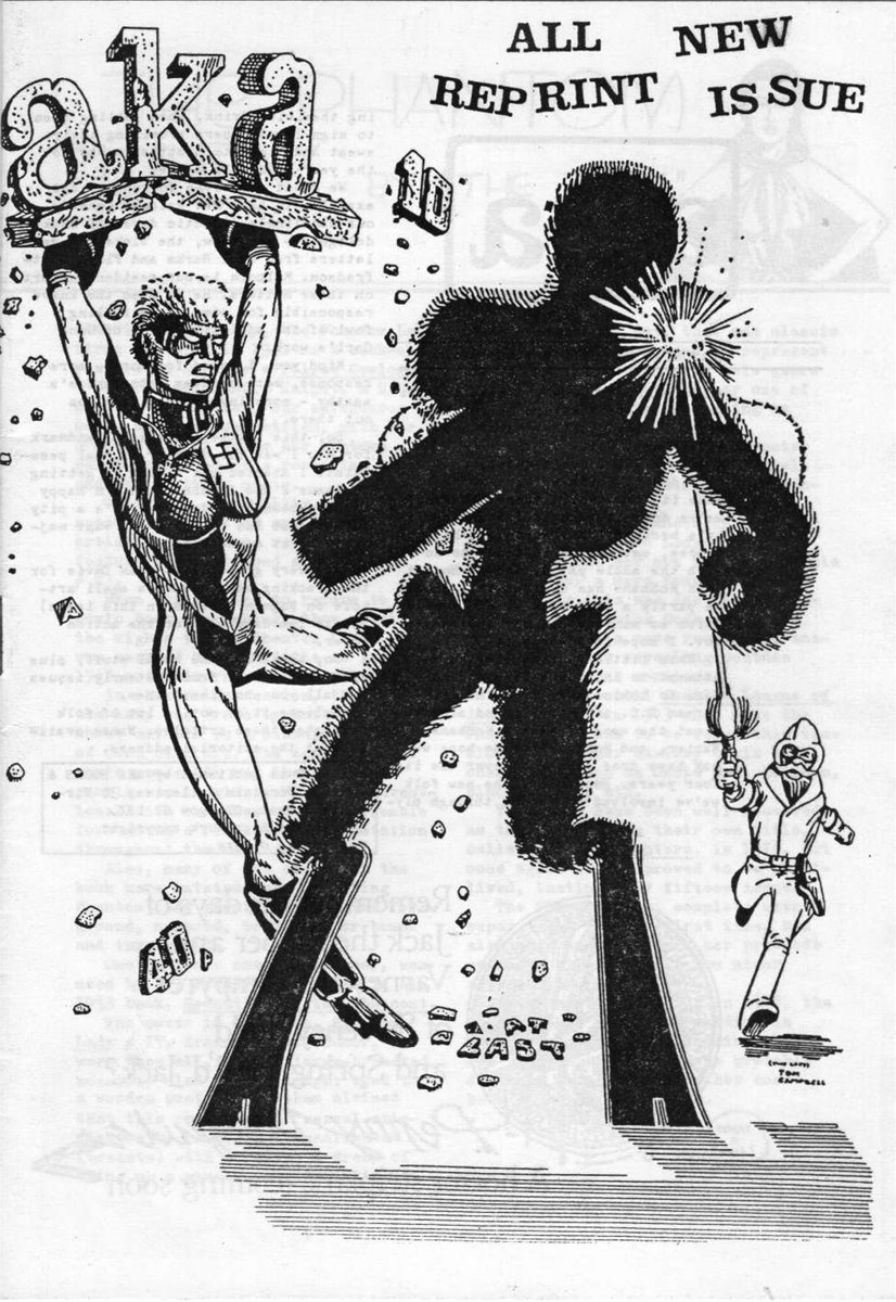 AKA fanzine #9 comic cover