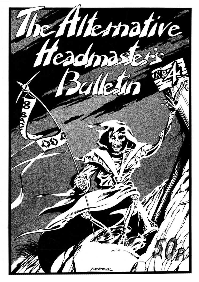 The Alternative Headmaster's Bulletin #4 comic cover