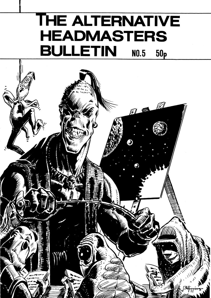 The Alternative Headmaster's Bulletin #5 comic cover