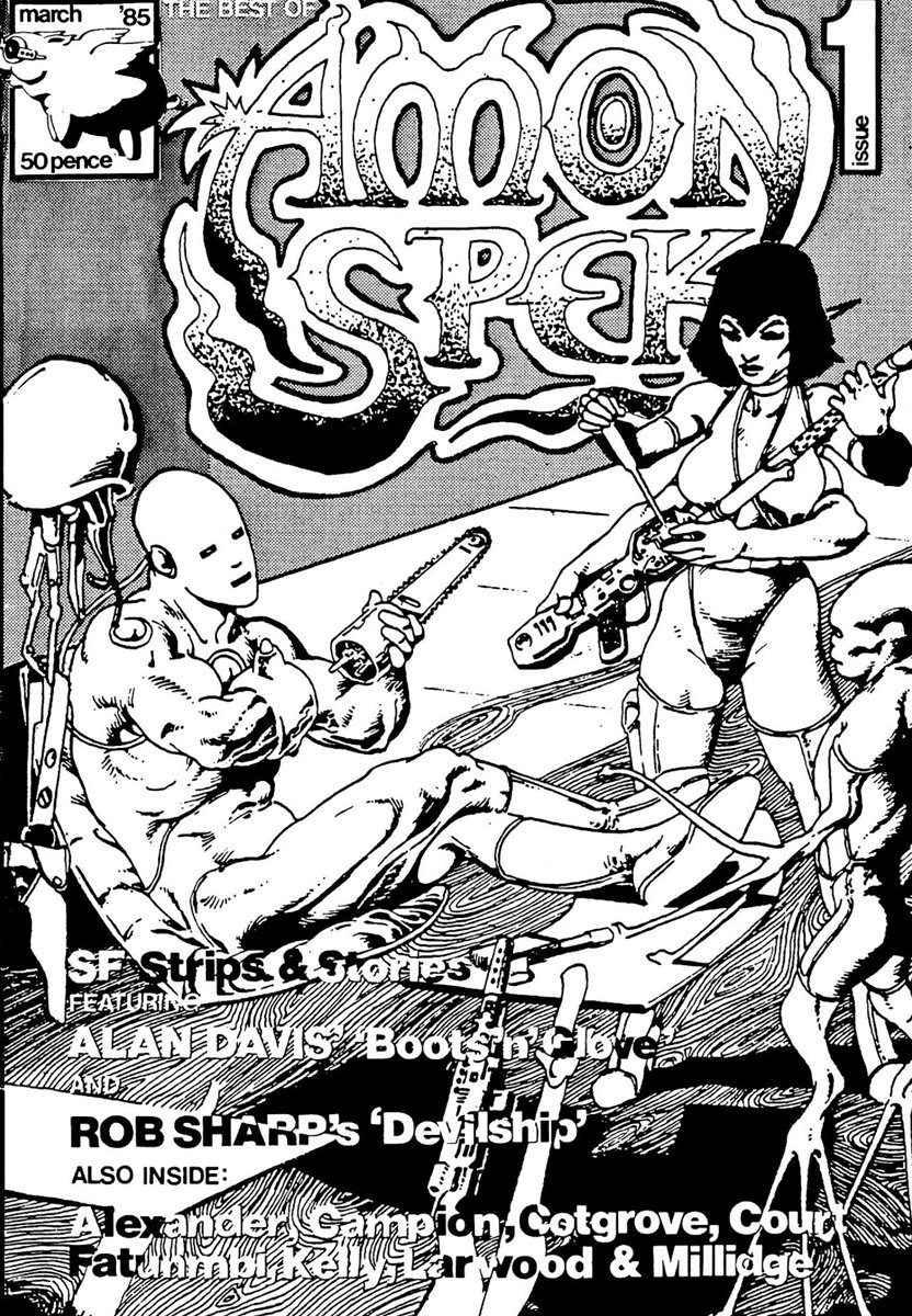 Amon Spek #1 comic cover