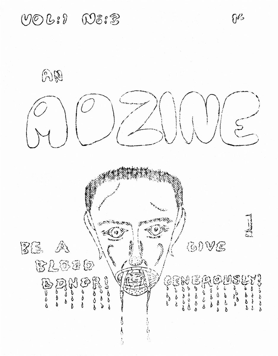 An Adzine #3 comic cover