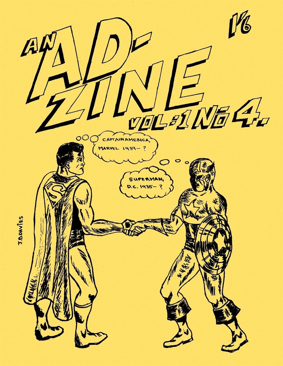 An Adzine #4 comic cover
