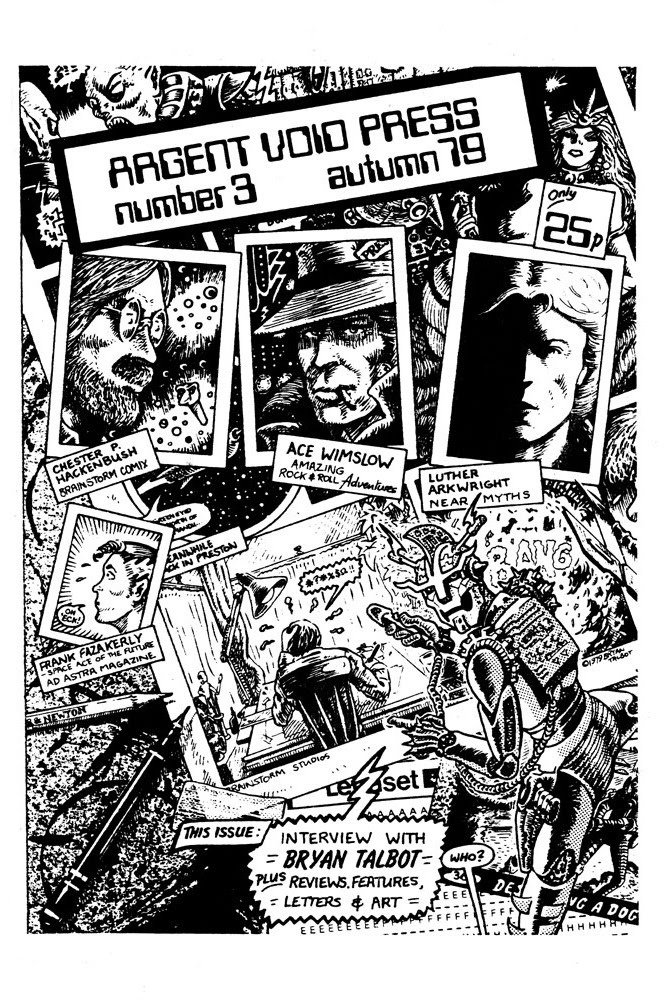 Argent Void Press #3 comic cover