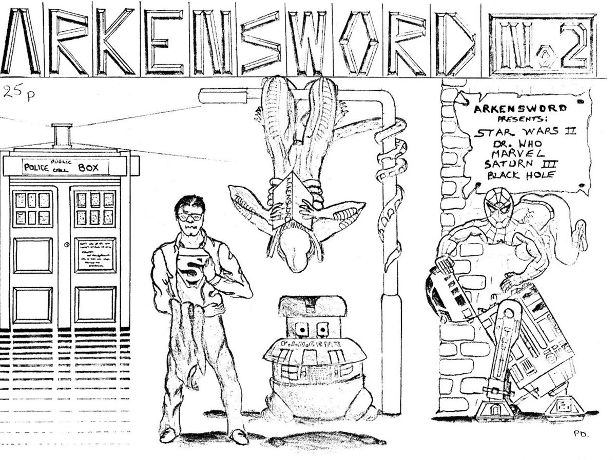 Arken Sword #2 comic cover