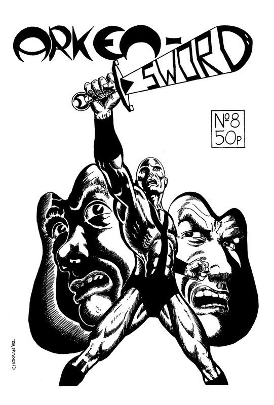 Arken Sword #9 comic cover