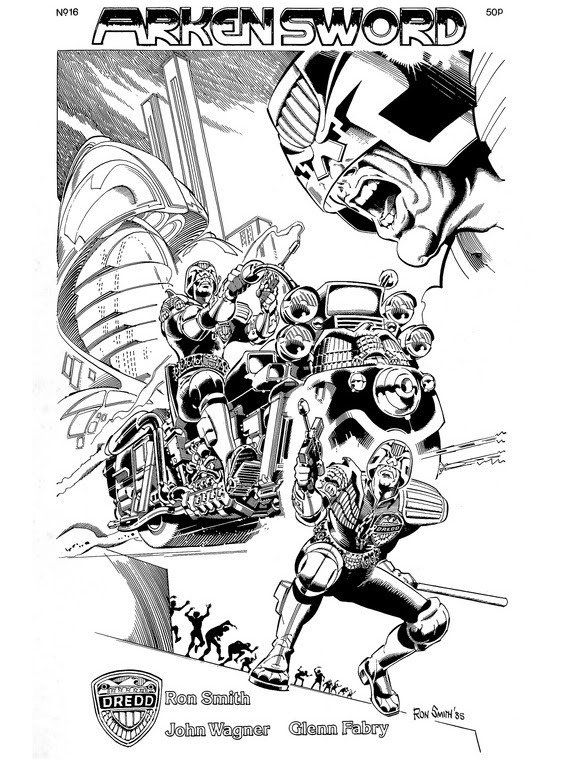 Arken Sword #16 comic cover