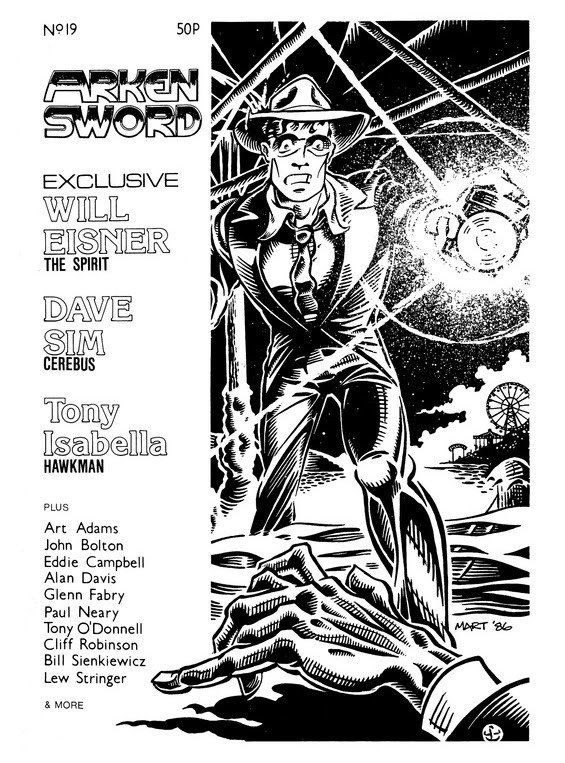 Arken Sword #18 comic cover