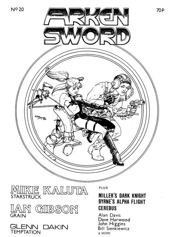 Arken Sword #19 comic cover