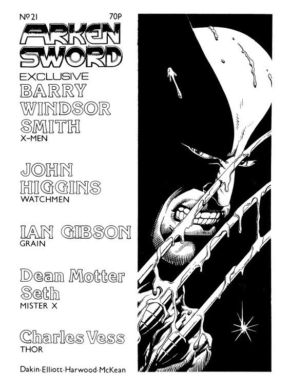 Arken Sword #20 comic cover