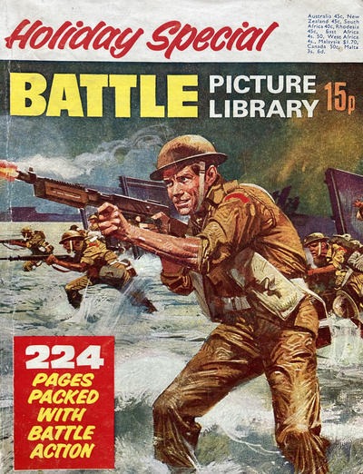 Battle Picture Library Holiday Special #1971 comic cover