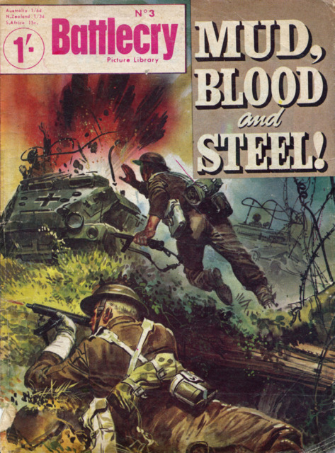 Battlecry Picture Library #3 comic cover