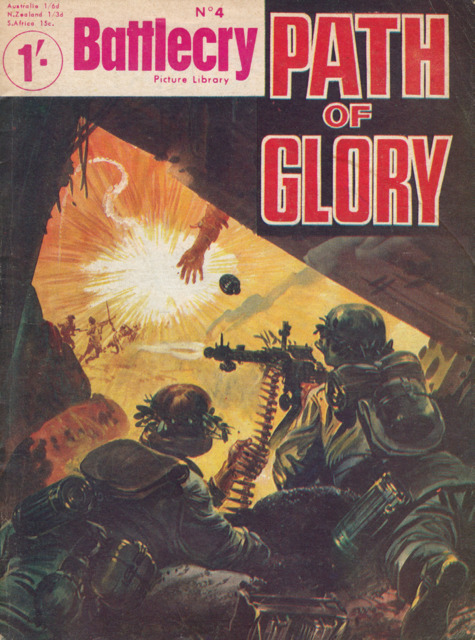 Battlecry Picture Library #4 comic cover