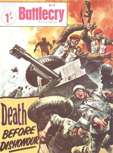 Battlecry Picture Library #7 comic cover