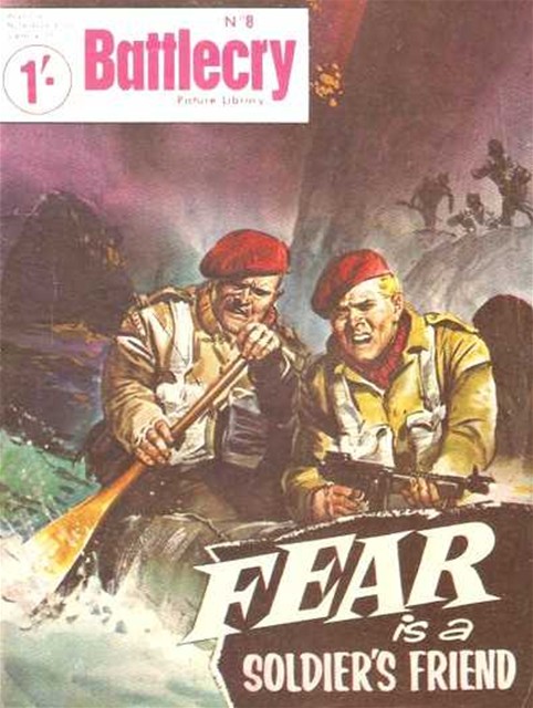 Battlecry Picture Library #8 comic cover