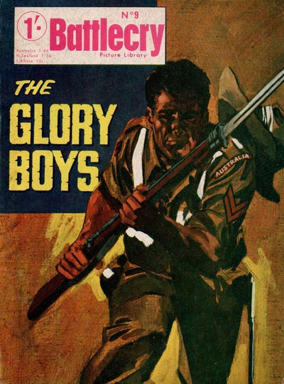 Battlecry Picture Library #9 comic cover