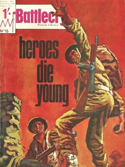 Battlecry Picture Library #15 comic cover