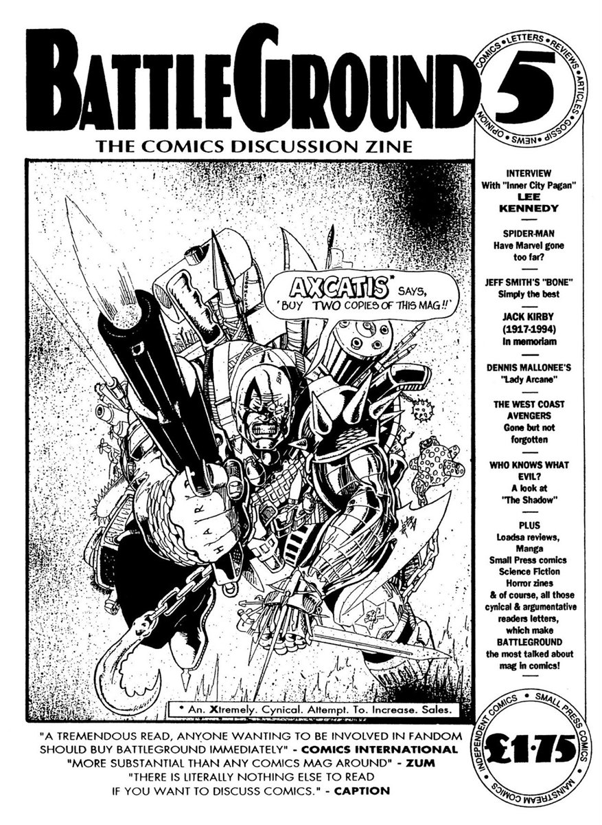 Battleground #5 comic cover