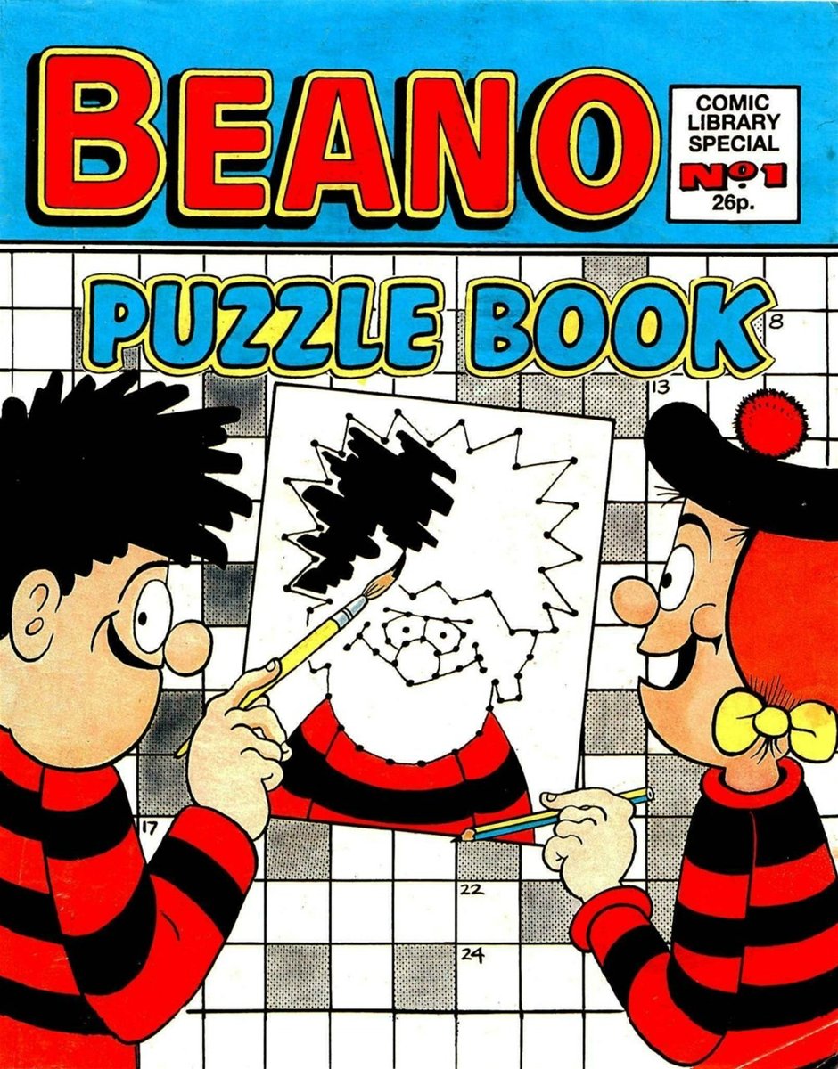 Beano Comic Library Special Puzzle Book #1 comic cover