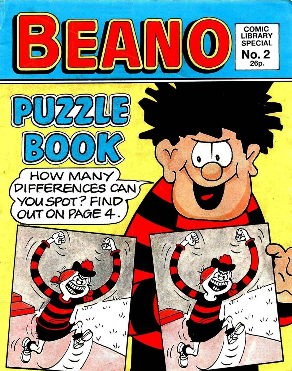 Beano Comic Library Special Puzzle Book #2 comic cover
