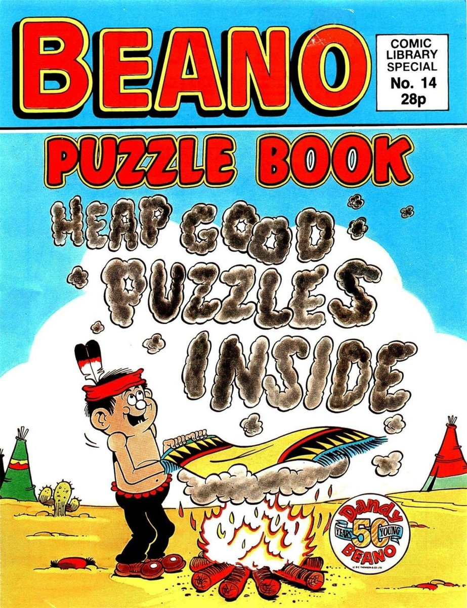 Beano Comic Library Special Puzzle Book #14 comic cover