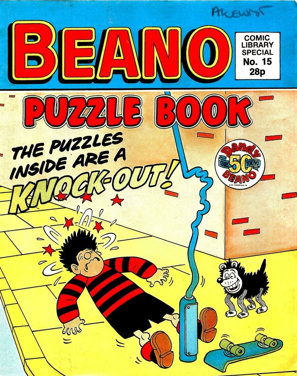 Beano Comic Library Special Puzzle Book #15 comic cover