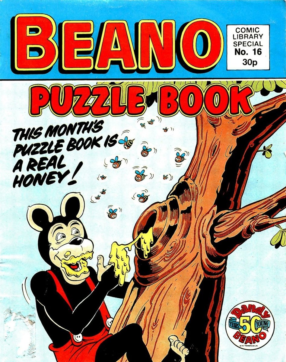Beano Comic Library Special Puzzle Book #16 comic cover