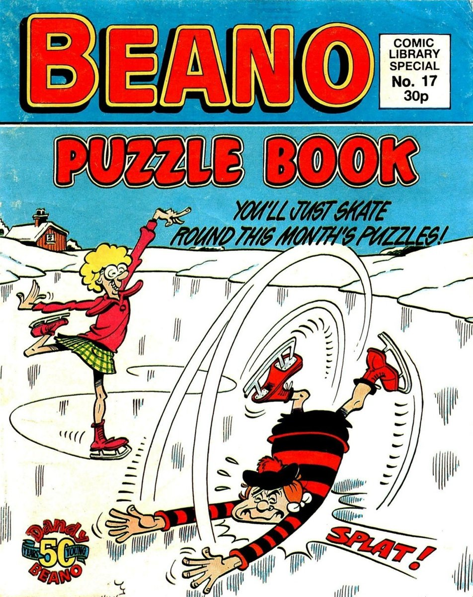 Beano Comic Library Special Puzzle Book #17 comic cover