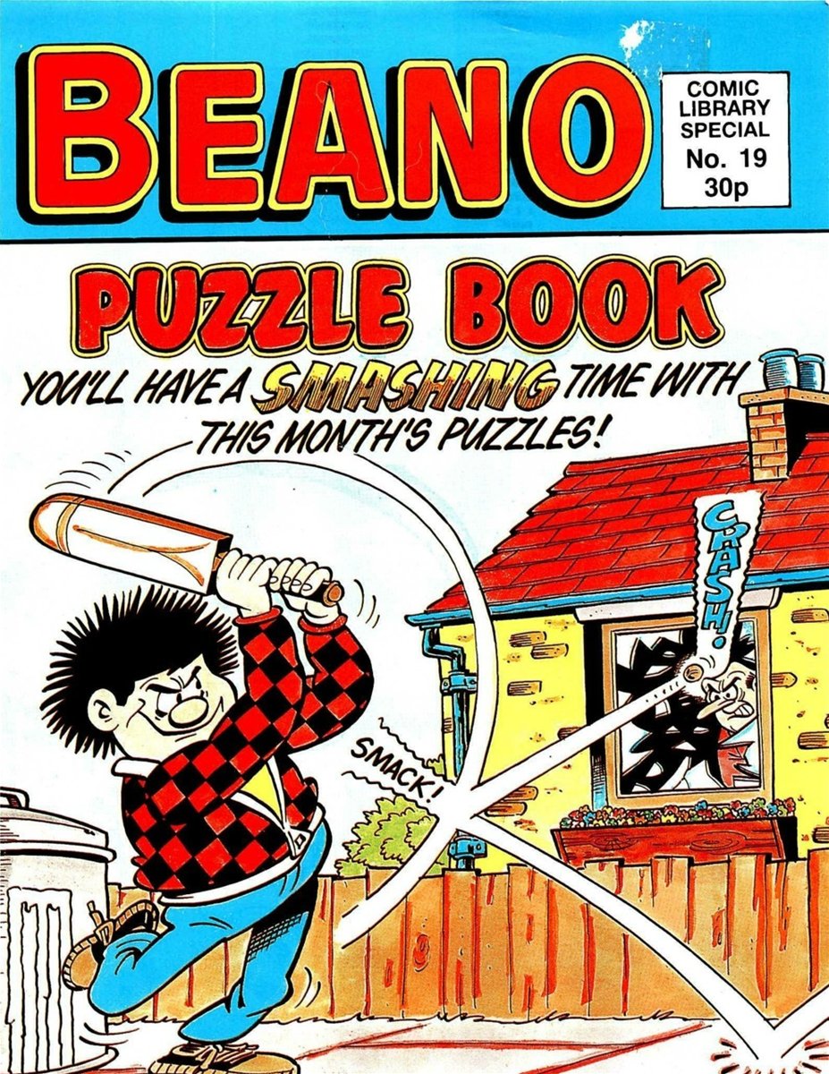 Beano Comic Library Special Puzzle Book #19 comic cover