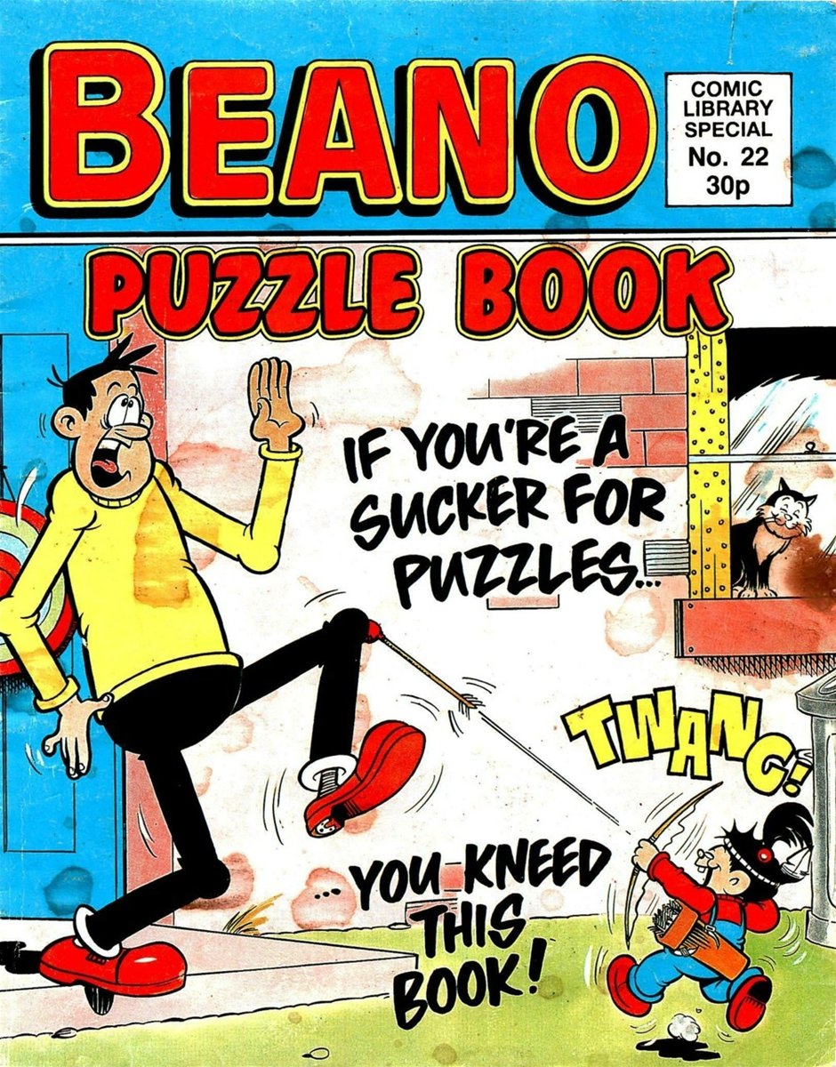 Beano Comic Library Special Puzzle Book #22 comic cover