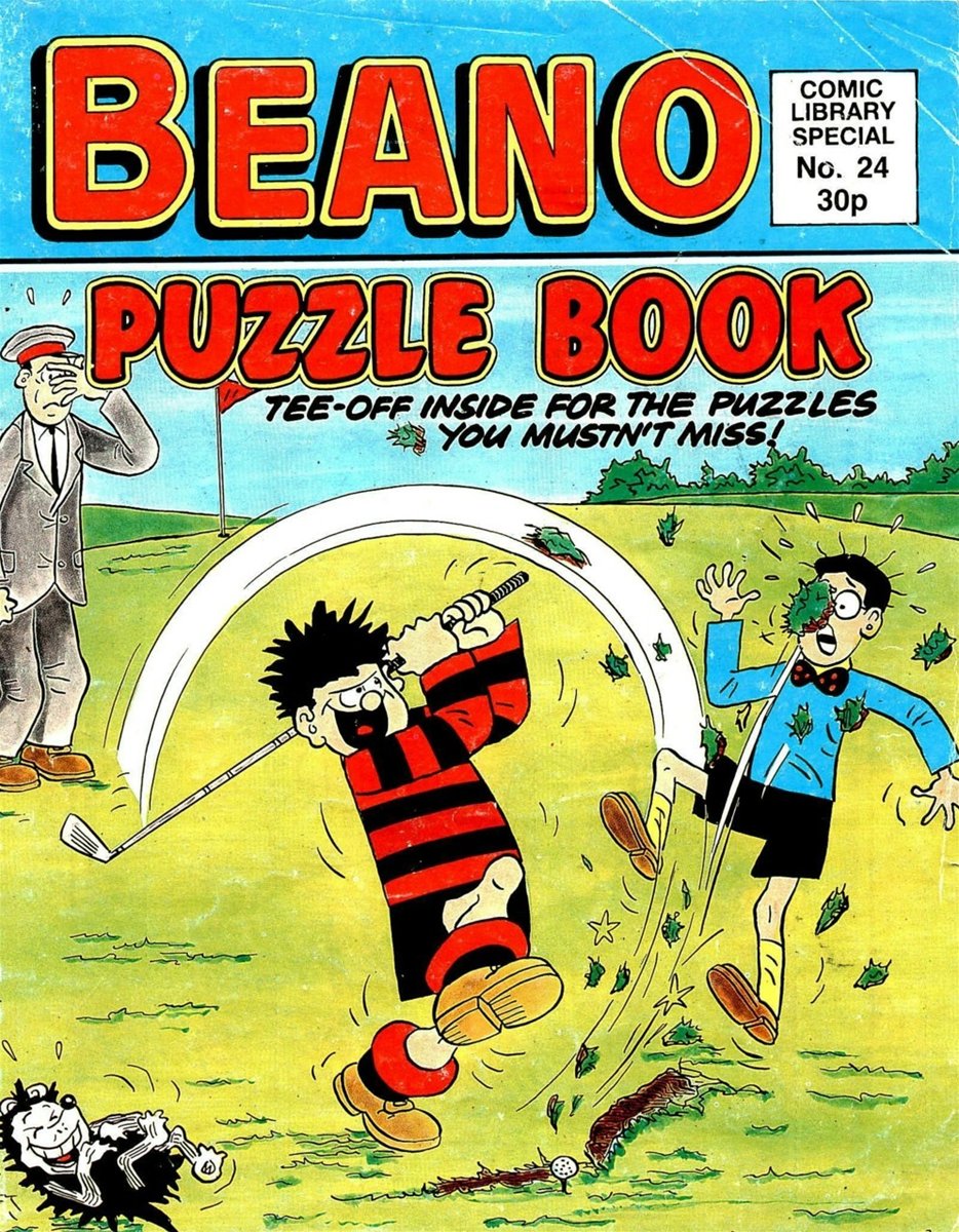 Beano Comic Library Special Puzzle Book #24 comic cover