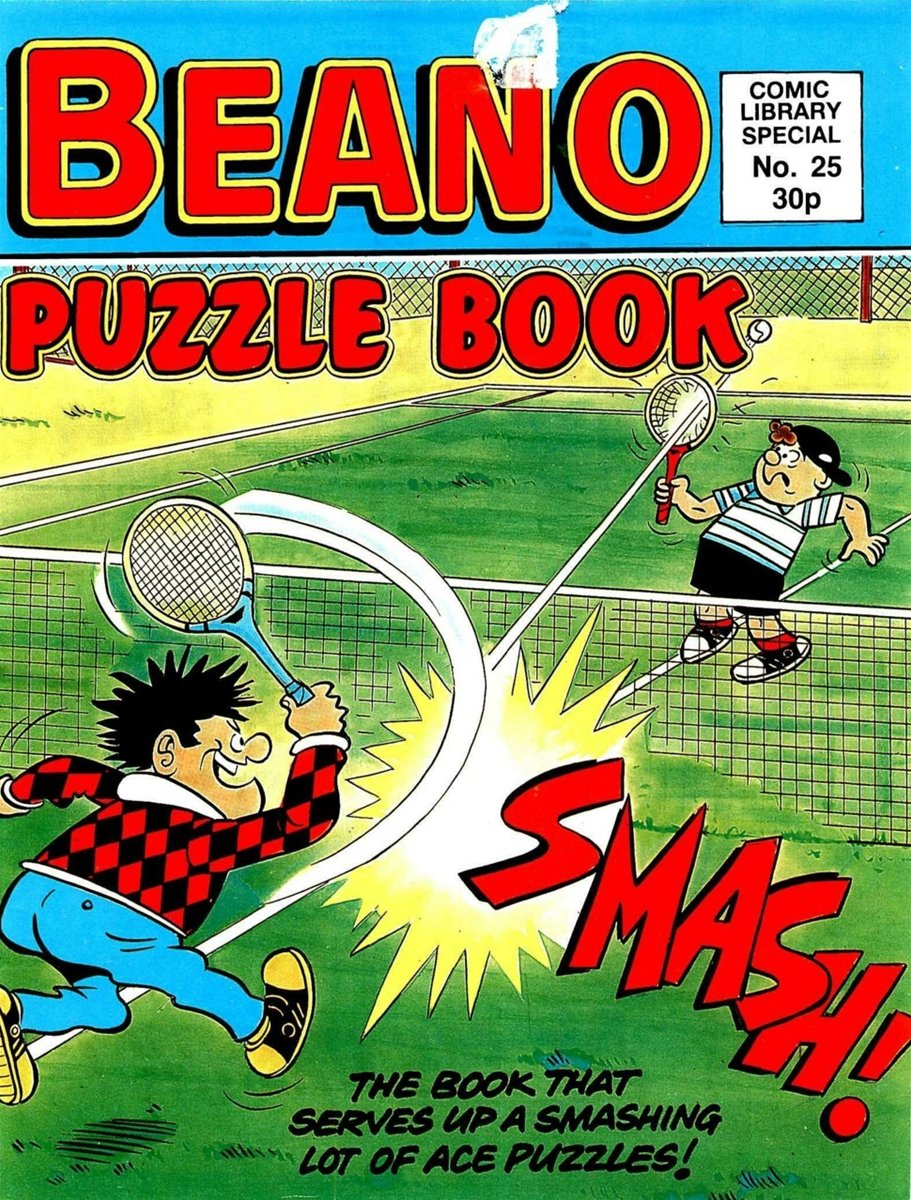 Beano Comic Library Special Puzzle Book #25 comic cover