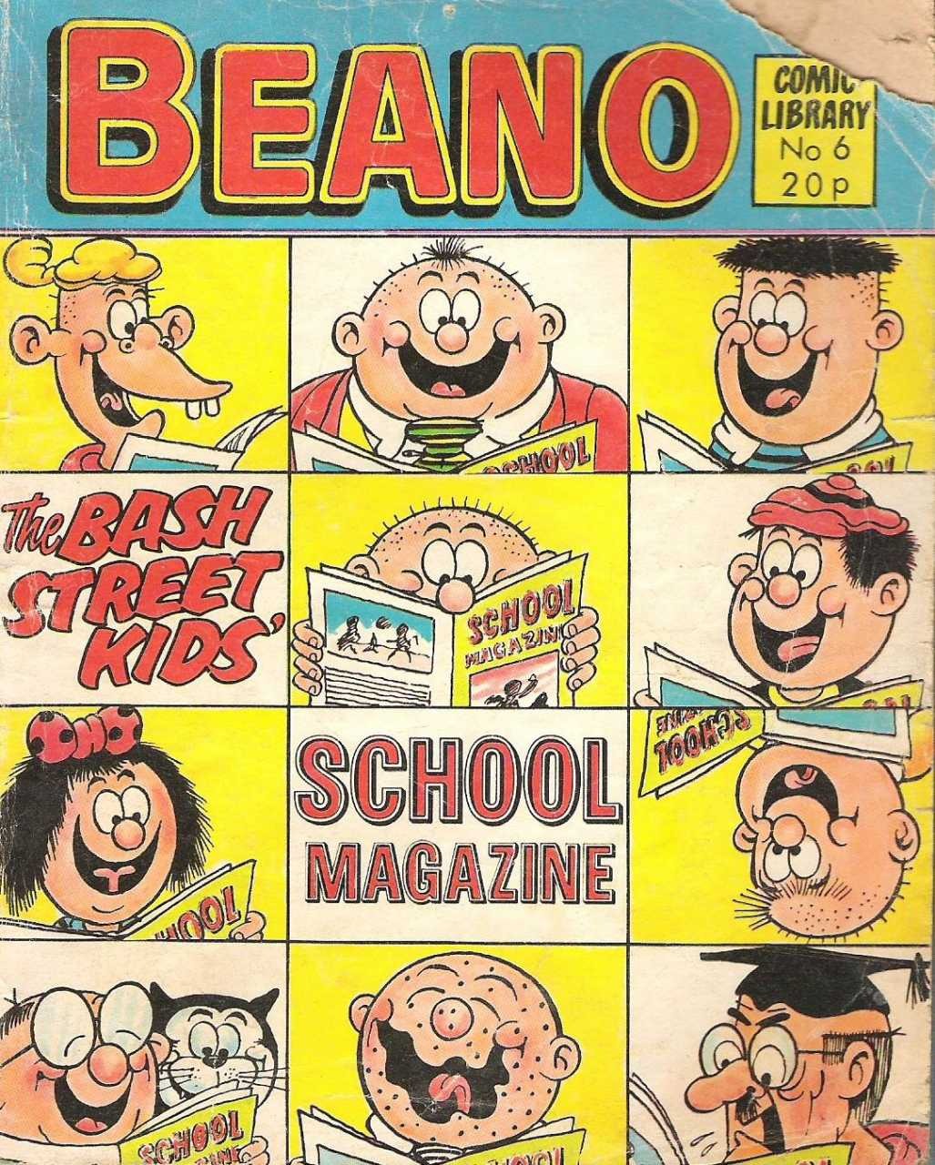 Beano Comic Library #6 comic cover