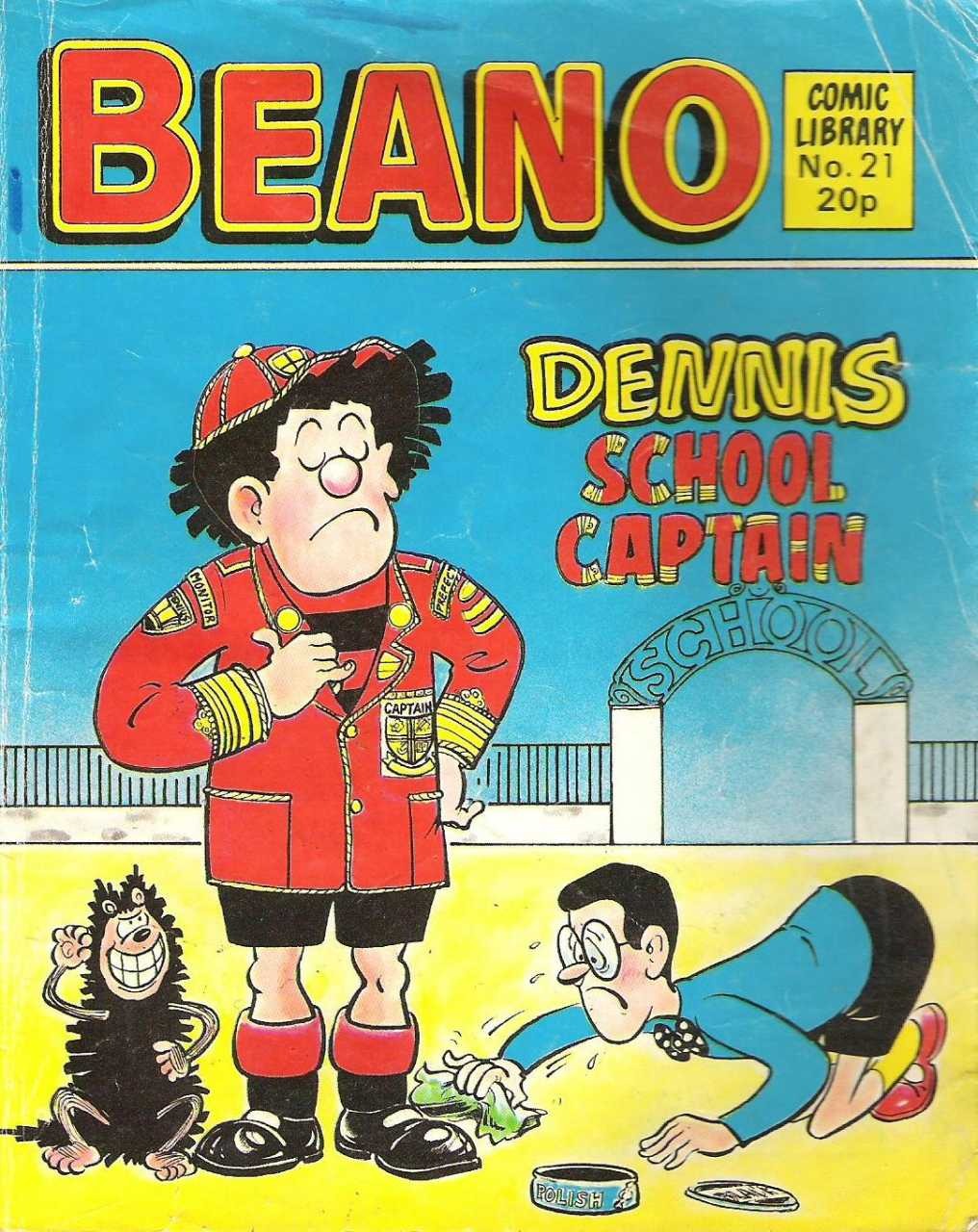 Beano Comic Library #21 comic cover
