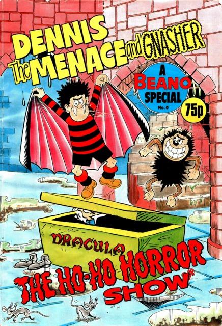 The Ho-Ho Horror Show Beano special comic cover