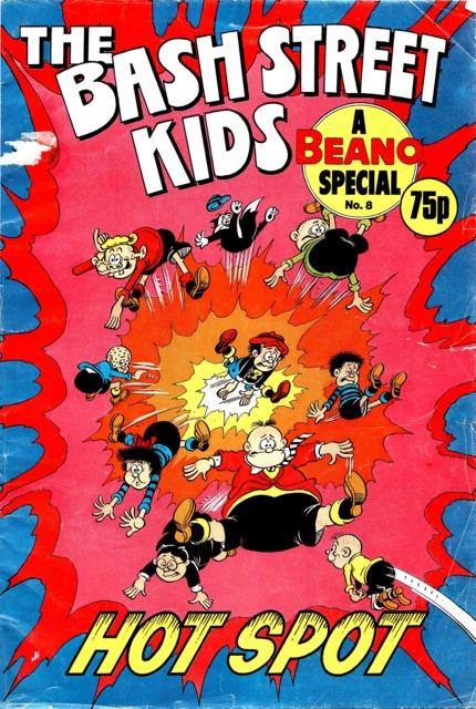 Hot Spot Beano special comic cover