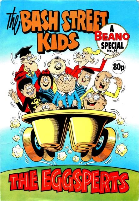 The Eggsperts Beano special comic cover