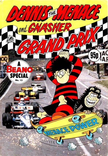 Grand Prix Beano special comic cover
