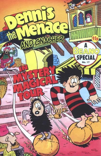Mystery Magical Tour Beano special comic cover