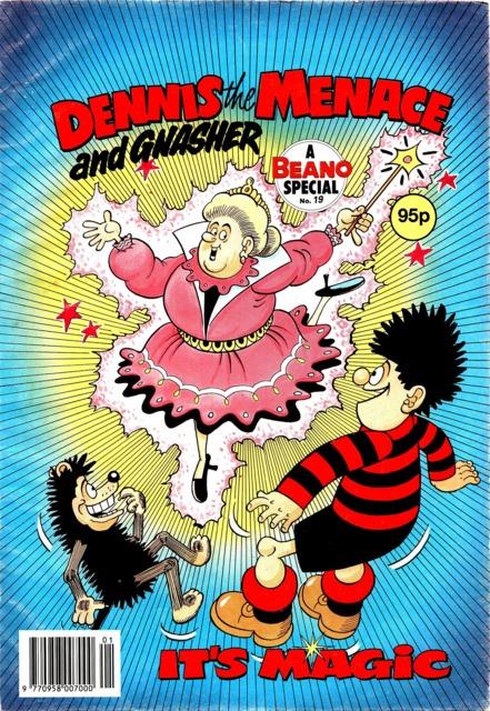 It's Magic Beano special comic cover