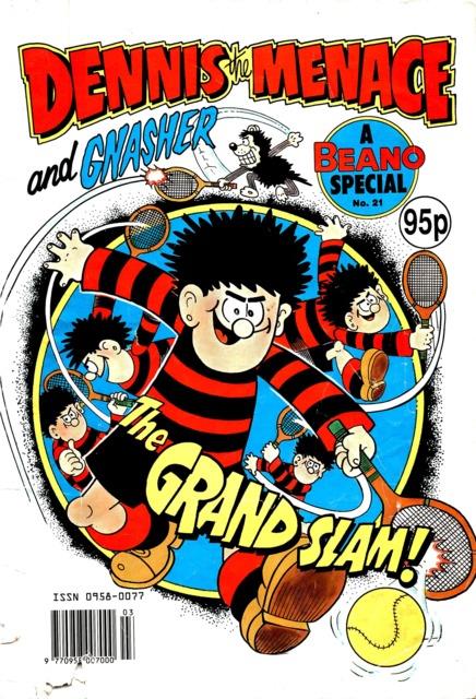 The Grand Slam Beano special comic cover