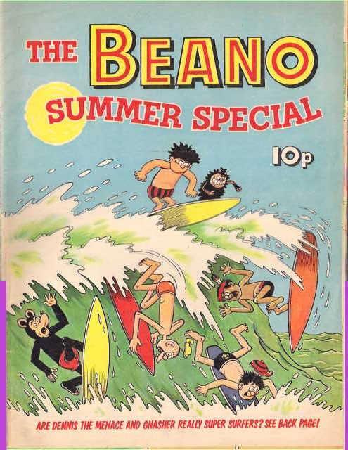 Beano Summer Special #1972 comic cover