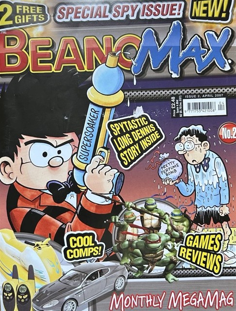 BeanoMax #2 comic cover